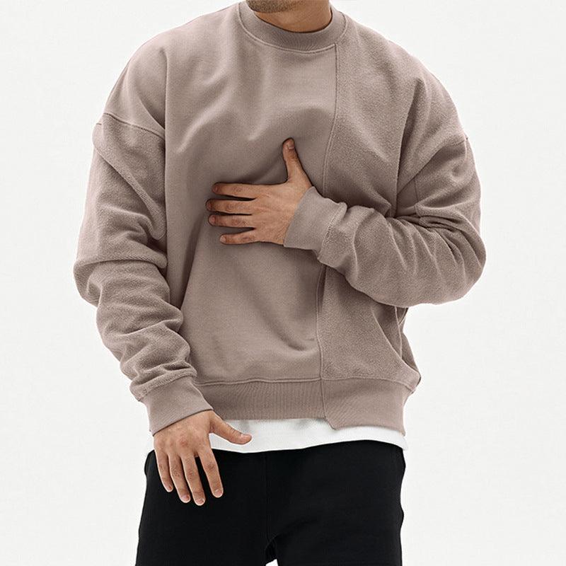 "Loose Men's Pullover Round Neck Sweater." - Bloomjay