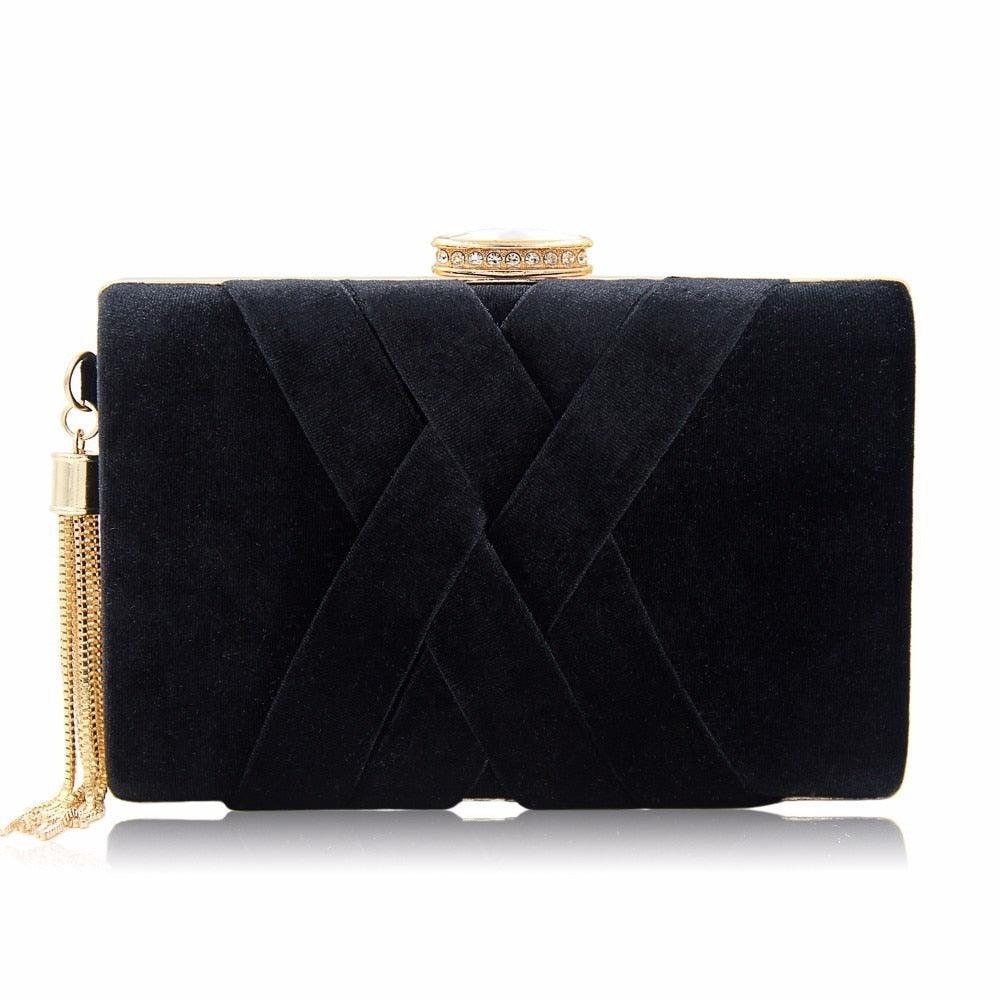 Milisente New Arrival Women Clutch Bags Top Quality Suede Clutches Purses Ladies Tassels Evening Bag Wedding Clutches - Bloomjay