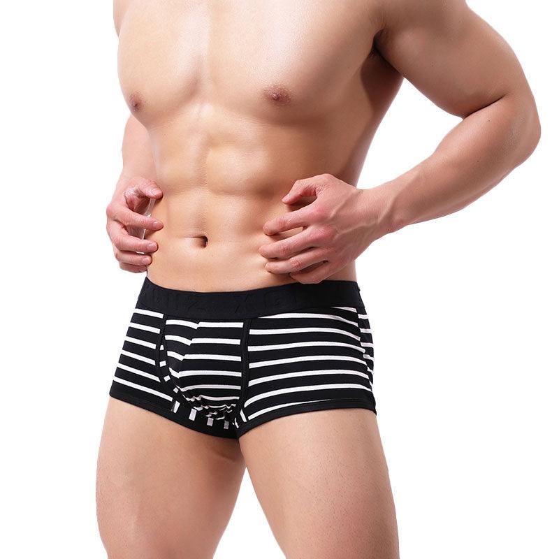 New Fashion Striped Men's Purified Cotton Underwear - Bloomjay