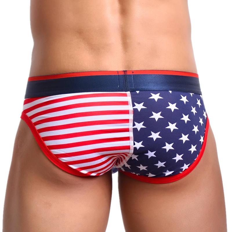 Printed striped men's underwear - Bloomjay