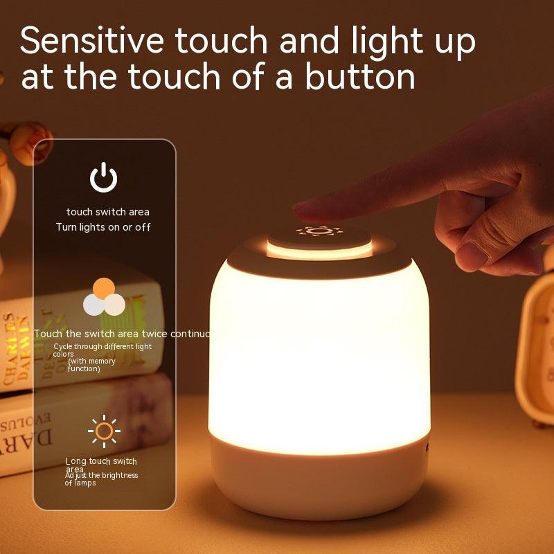 Rechargeable Touch Led Small Night Lamp Home Decor - Bloomjay
