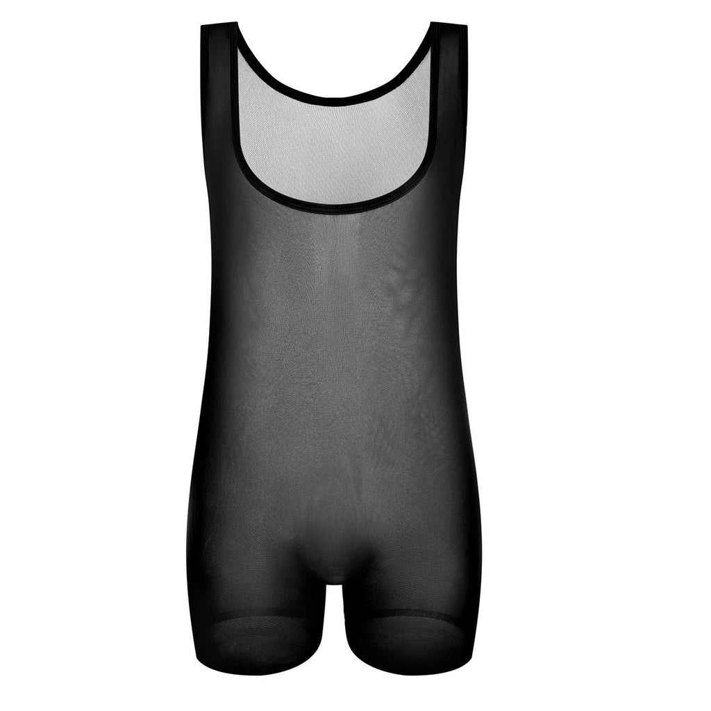 New Hot Sell Men's Underwear Mesh Sheer Bodysuit - Bloomjay