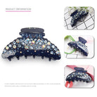 Acrylic Big Rhinestone Hair Claw