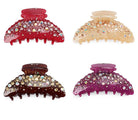 Acrylic Big Rhinestone Hair Claw