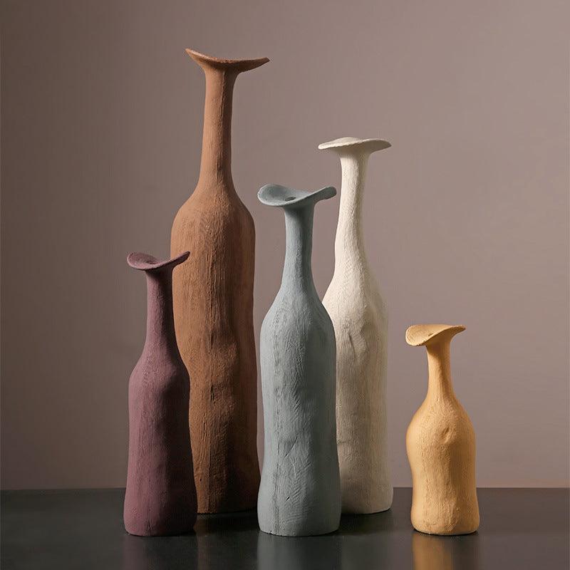 Add a touch of creativity to your home with our Morandi color ceramic vase