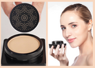 Air Cushion Make up Foundation Cream Mushroom Head Moisturizing Air-permeable Natural Makeup BB Cream