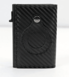 AirTag Wallet - Anti-Theft Bullet Card Bag and Multi-Functional RFID Card Holder, designed as a men's slim leather wallet for AirTag.