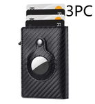 AirTag Wallet - Anti-Theft Bullet Card Bag and Multi-Functional RFID Card Holder, designed as a men's slim leather wallet for AirTag.
