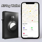 AirTag Wallet - Anti-Theft Bullet Card Bag and Multi-Functional RFID Card Holder, designed as a men's slim leather wallet for AirTag.