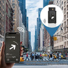 AirTag Wallet - Anti-Theft Bullet Card Bag and Multi-Functional RFID Card Holder, designed as a men's slim leather wallet for AirTag.