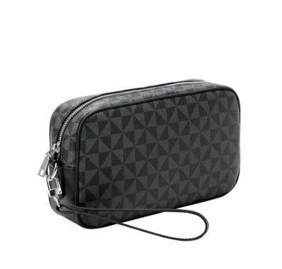 All-Matching Printed Clutch - Personalized Business Handheld Bag and Clip Wallet.