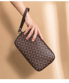 All-Matching Printed Clutch - Personalized Business Handheld Bag and Clip Wallet.