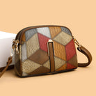 All-matching National Style Fashion Double-zipper Cross-body Bags