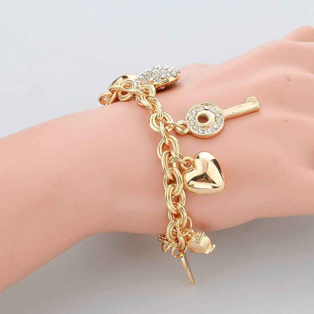 Alloy love bracelet