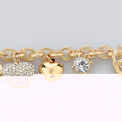 Alloy love bracelet