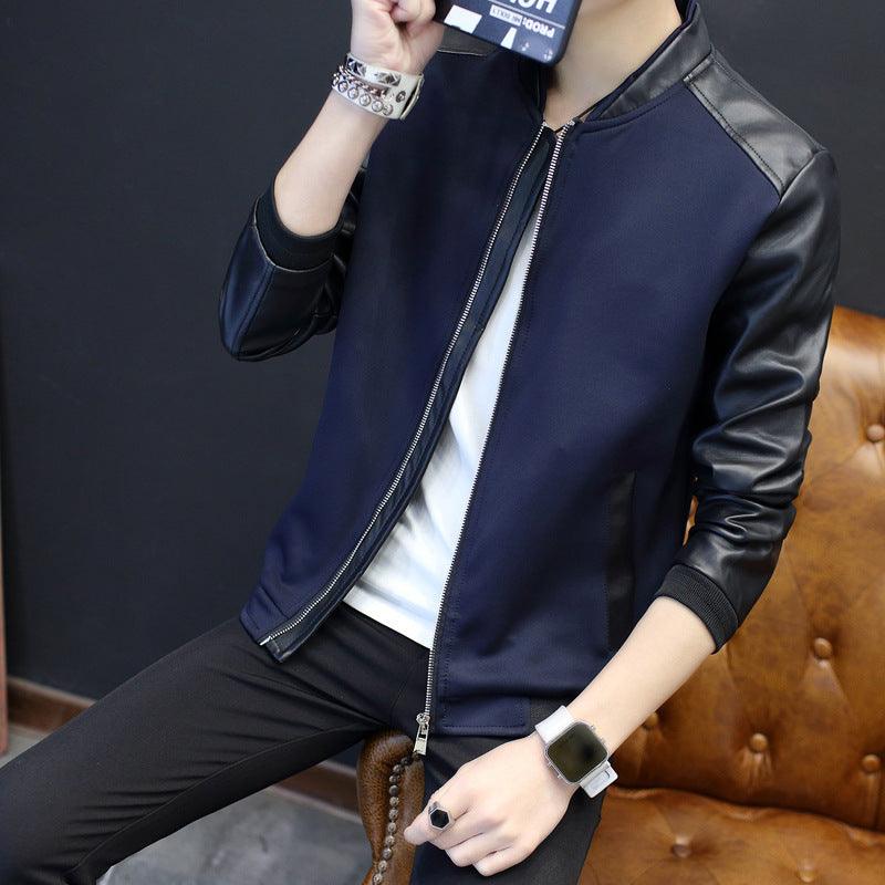 Autumn And Winter New Men's Leather Jackets