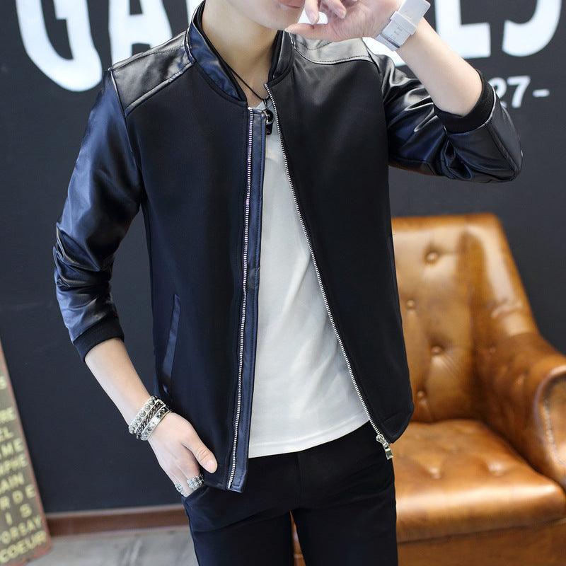 Autumn And Winter New Men's Leather Jackets