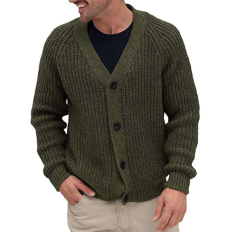 Autumn And Winter New Sweater Cardigan Men