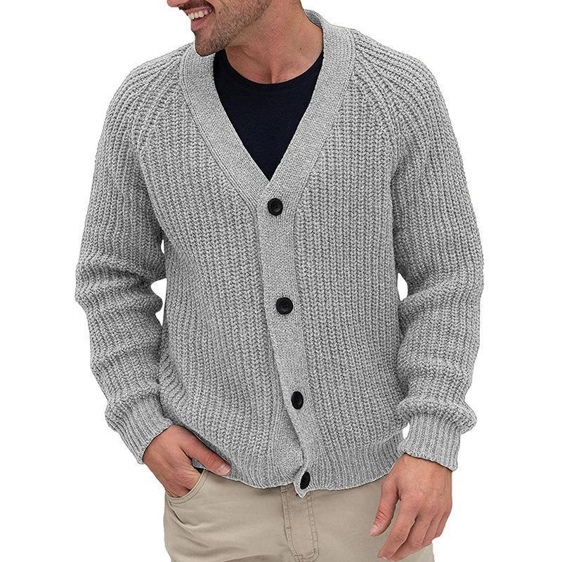 Autumn And Winter New Sweater Cardigan Men