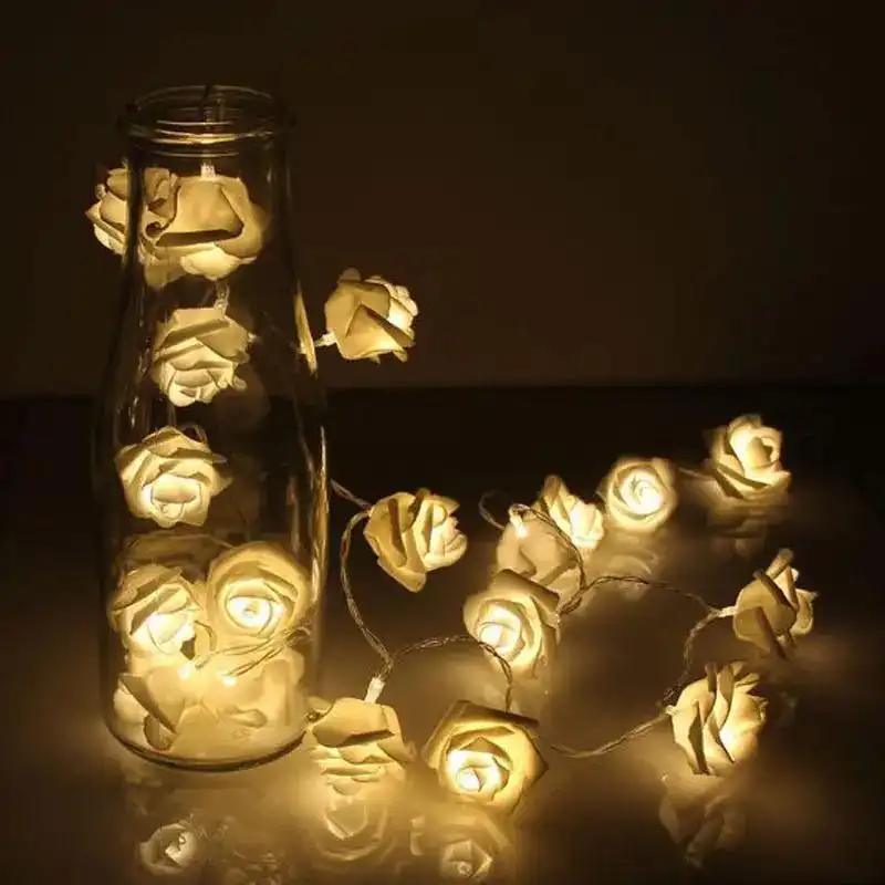 Battery-powered Floral Lamps to Elevate Weddings and Valentine's Day.