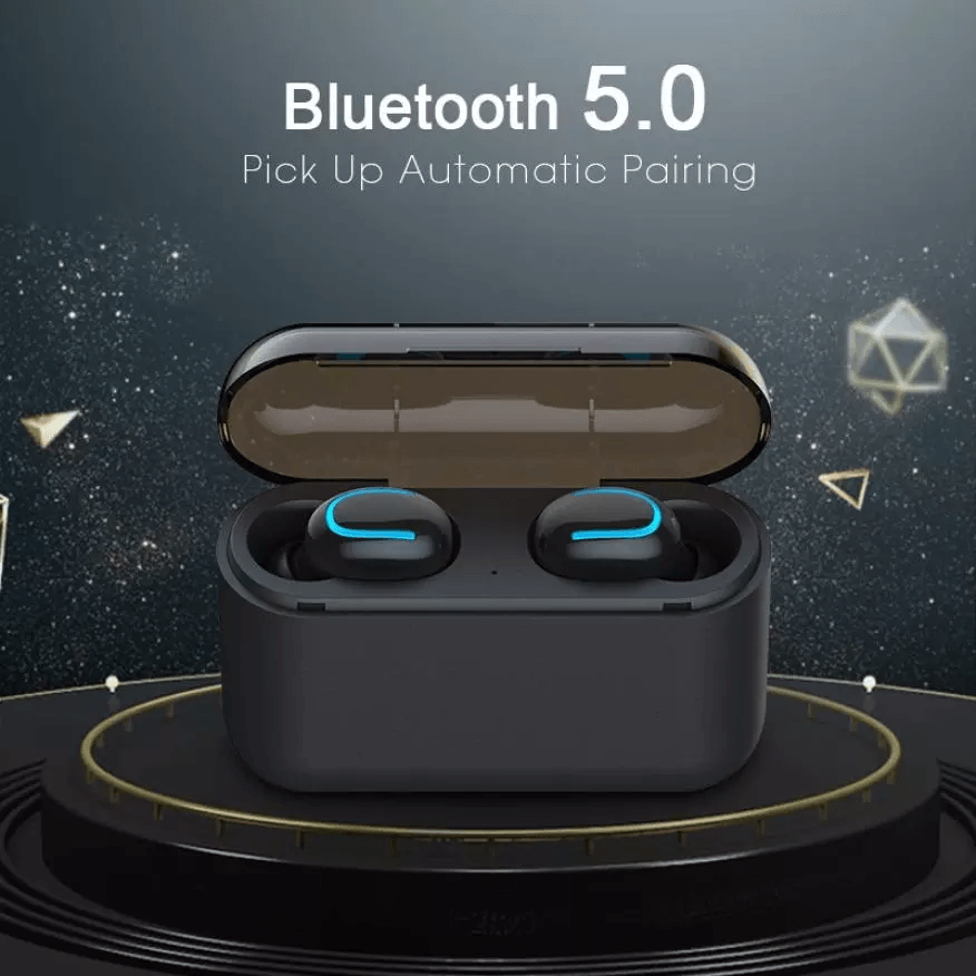 "Bluetooth 5.0 TWS Earphones: Wireless Headphones, Handsfree Headset."