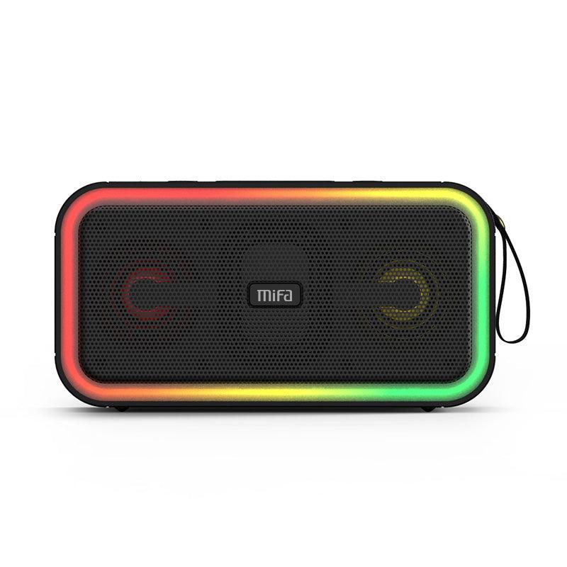 Bluetooth Speaker With Colored Lights, Dual Speakers, Household Ultra-large Volume