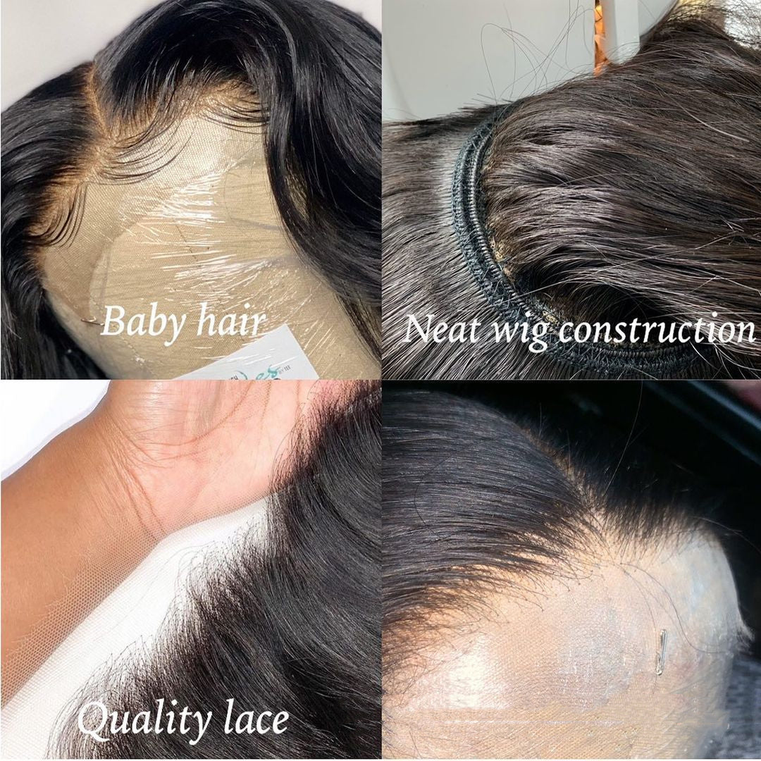 Body Wave Human Hair Lace Front Wigs