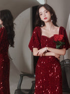 Bridal Red Fishtail Dresses by Toast for Women.