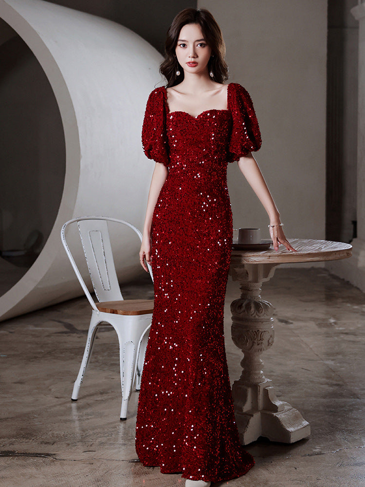 Bridal Red Fishtail Dresses by Toast for Women.