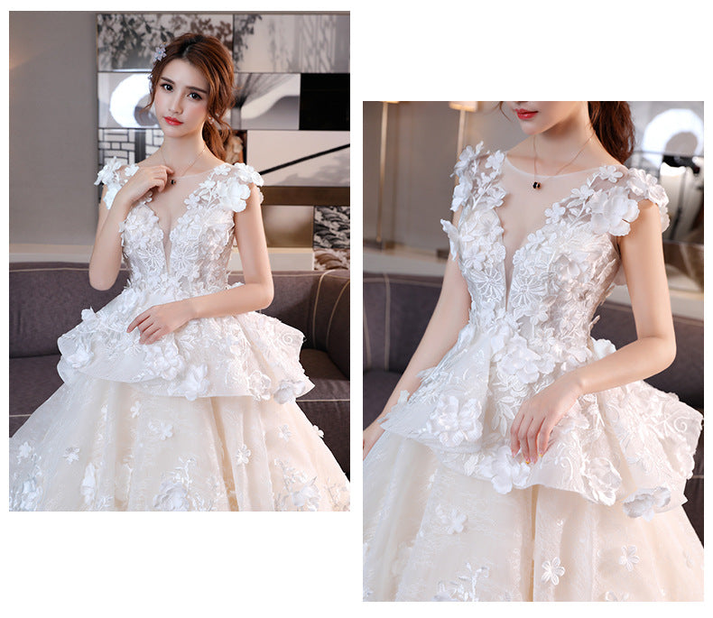 Bride Lace wedding dress