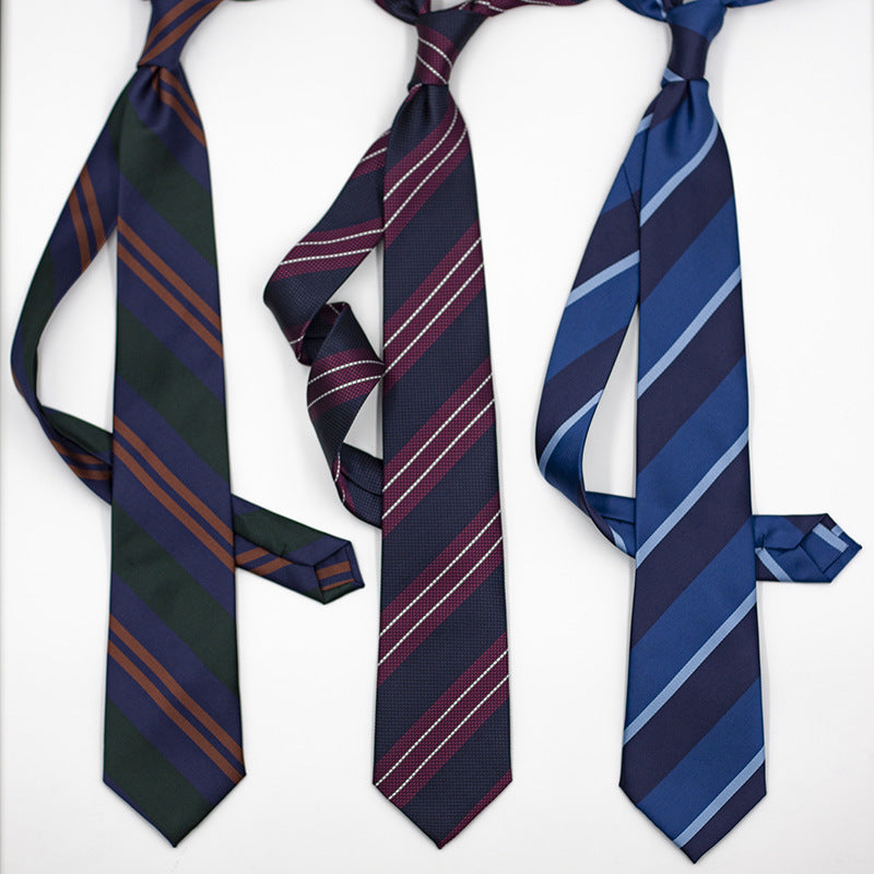 Business Formal Wear Classic Contrast Color Twill Tie for Men