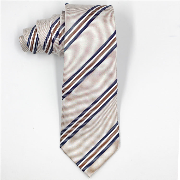 Business Formal Wear Classic Contrast Color Twill Tie for Men