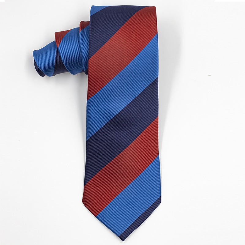 Business Formal Wear Classic Contrast Color Twill Tie for Men