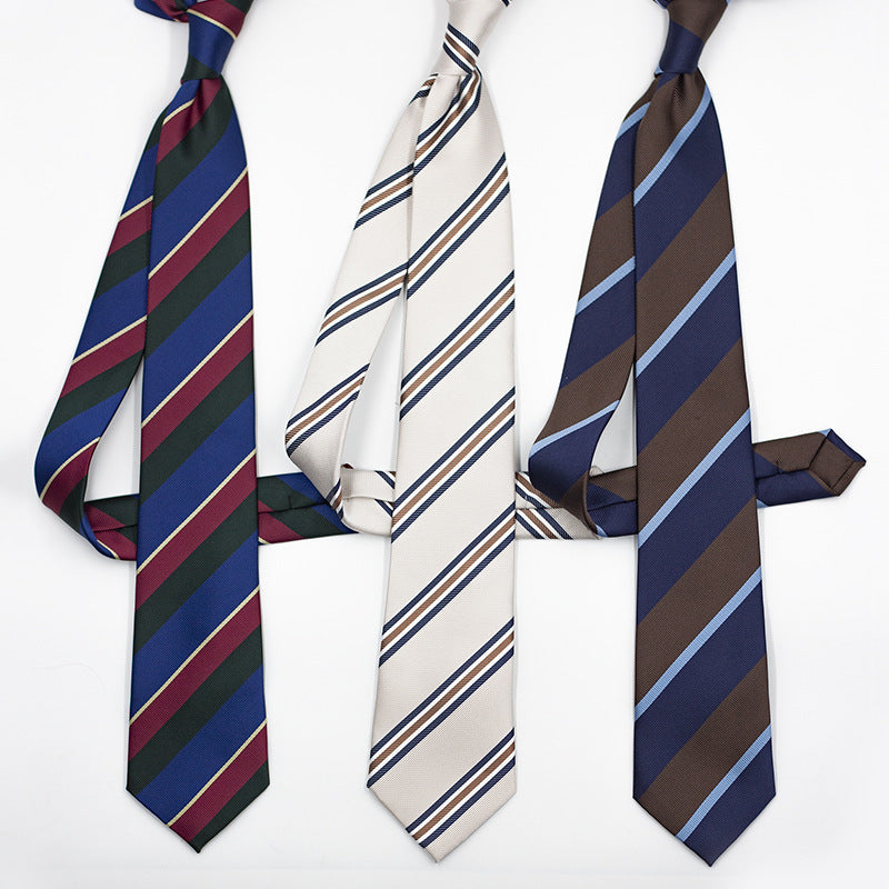 Business Formal Wear Classic Contrast Color Twill Tie for Men