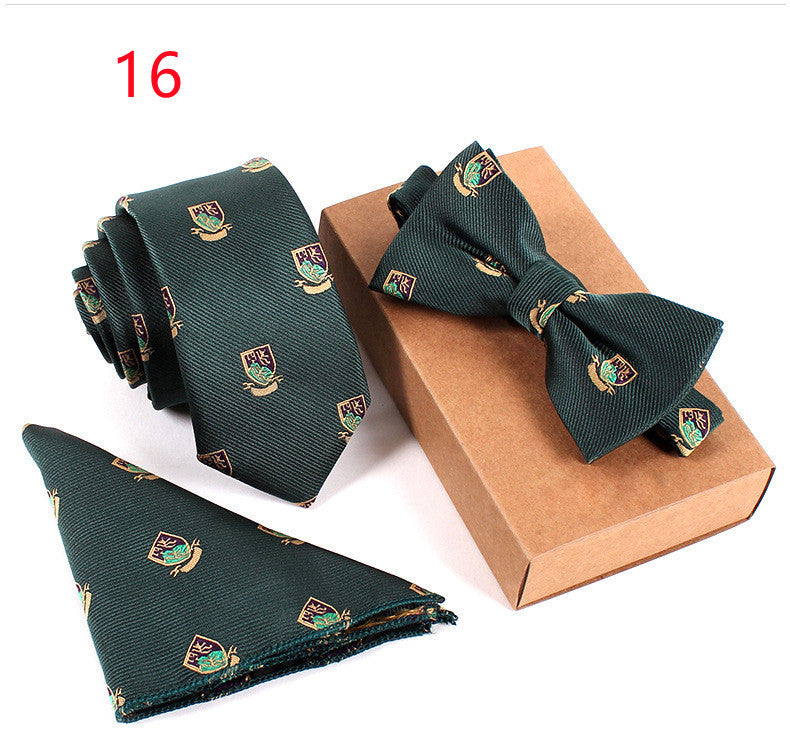 Business Suit Bow Tie for Lawyers and Hosts