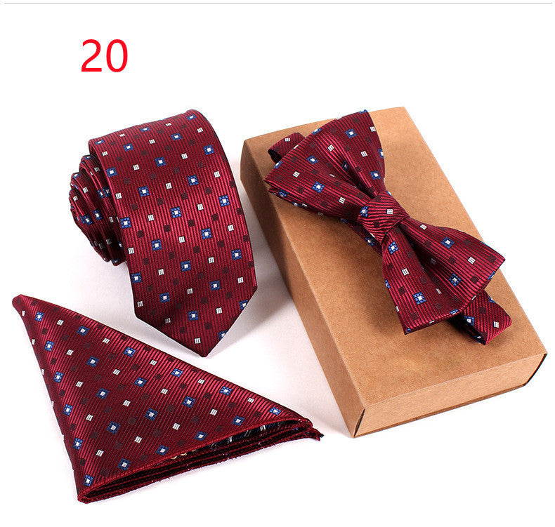 Business Suit Bow Tie for Lawyers and Hosts