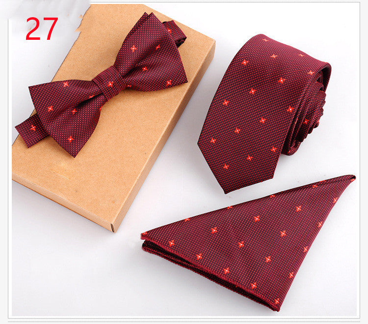 Business Suit Bow Tie for Lawyers and Hosts