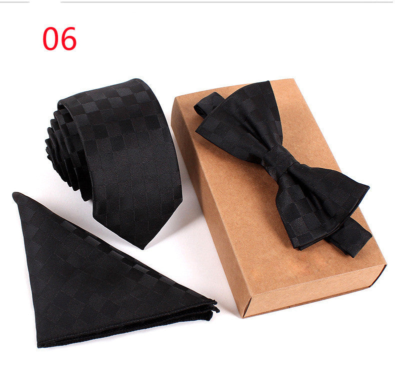 Business Suit Bow Tie for Lawyers and Hosts