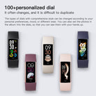 C80 Smart AMOLED Screen Power Heart Rate Blood Oxygen Monitoring Bracelet