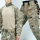 Camouflage Suit: Men's Frog Clothing for Spring and Autumn Training.