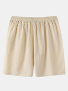 Casual Pants Men's Cotton Linen Beach Pants Korean Style Solid Color Linen Pants
