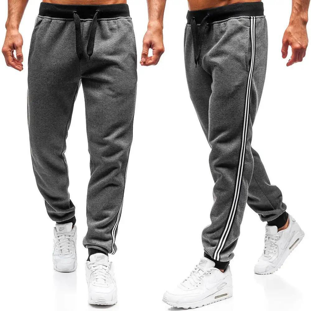 Closed Knitted Ankle-Banded Casual Pants.