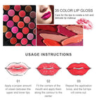 "Cross-border Makeup Set: 177 colors for eyes, blush, lips—versatile and vibrant."