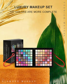 "Cross-border Makeup Set: 177 colors for eyes, blush, lips—versatile and vibrant."