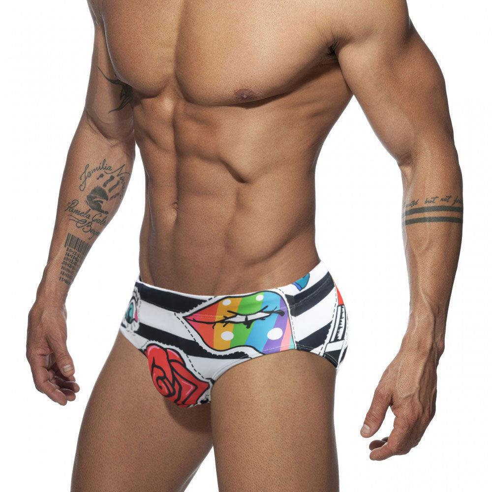 Discover the perfect blend of comfort and style with our Striped Fashionable Tight Underwear for Men.