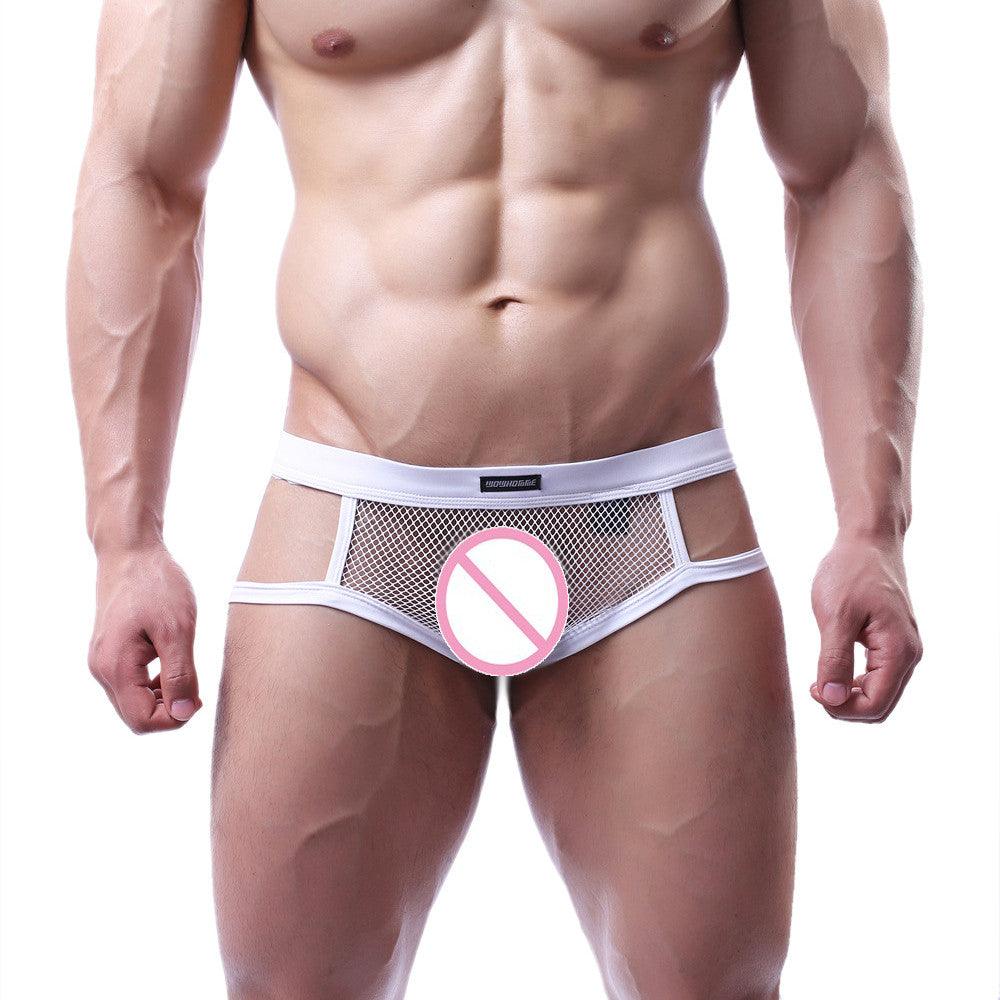 Discover ultimate comfort with our Men's Large Mesh Underwear.