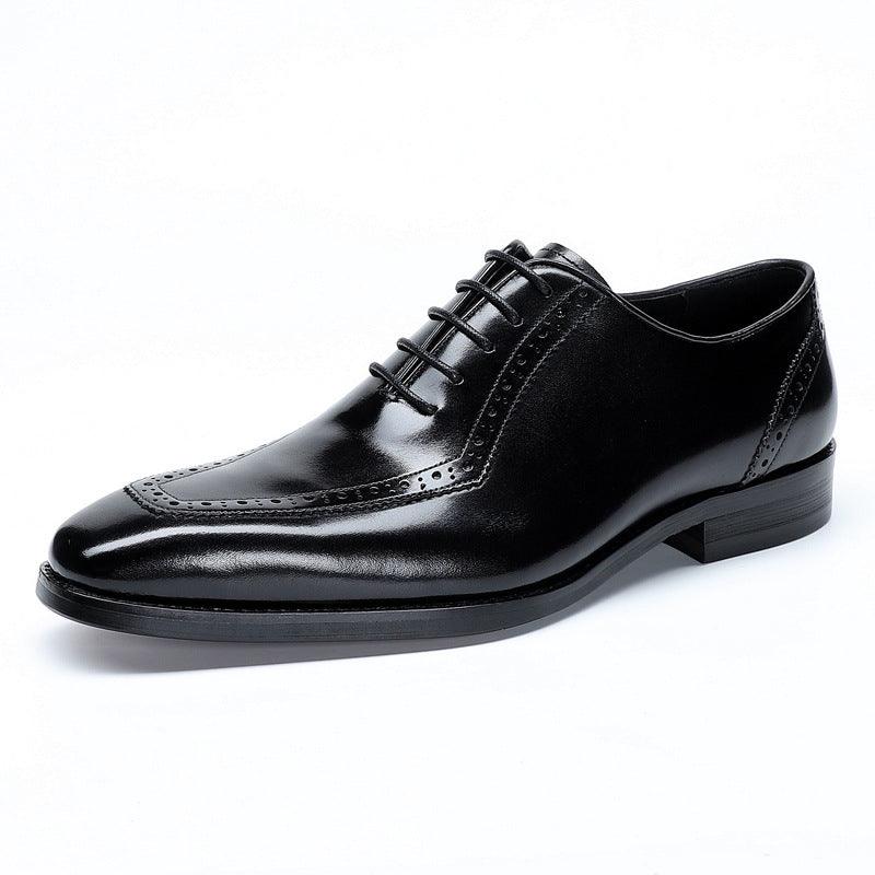 Distinguished Footwear: Elevate Your Professional Look with Business Formal Leather Shoes.