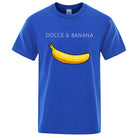 Dolce Banana Fashion Print Men T-shirts