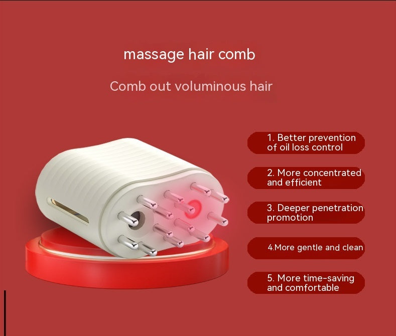 EMS Electric Massage Comb Hair Growth Device