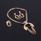 Electroplating Alloy Four-piece Bridal Jewelry Set